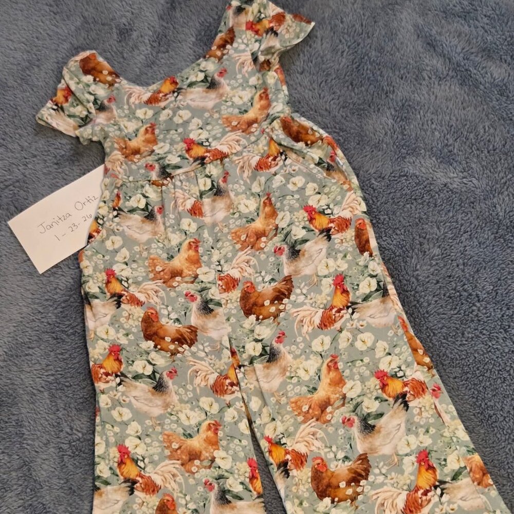 Posh Peanut Chicken Jumpsuit